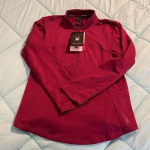 NWT Womens Spyder Active Long Sleeve Top Size Large